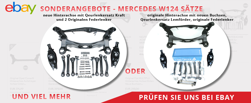 Ebay W124 Sonderangebote